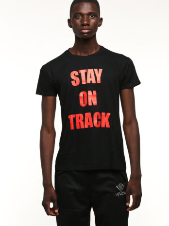 Stay on track t-shirt